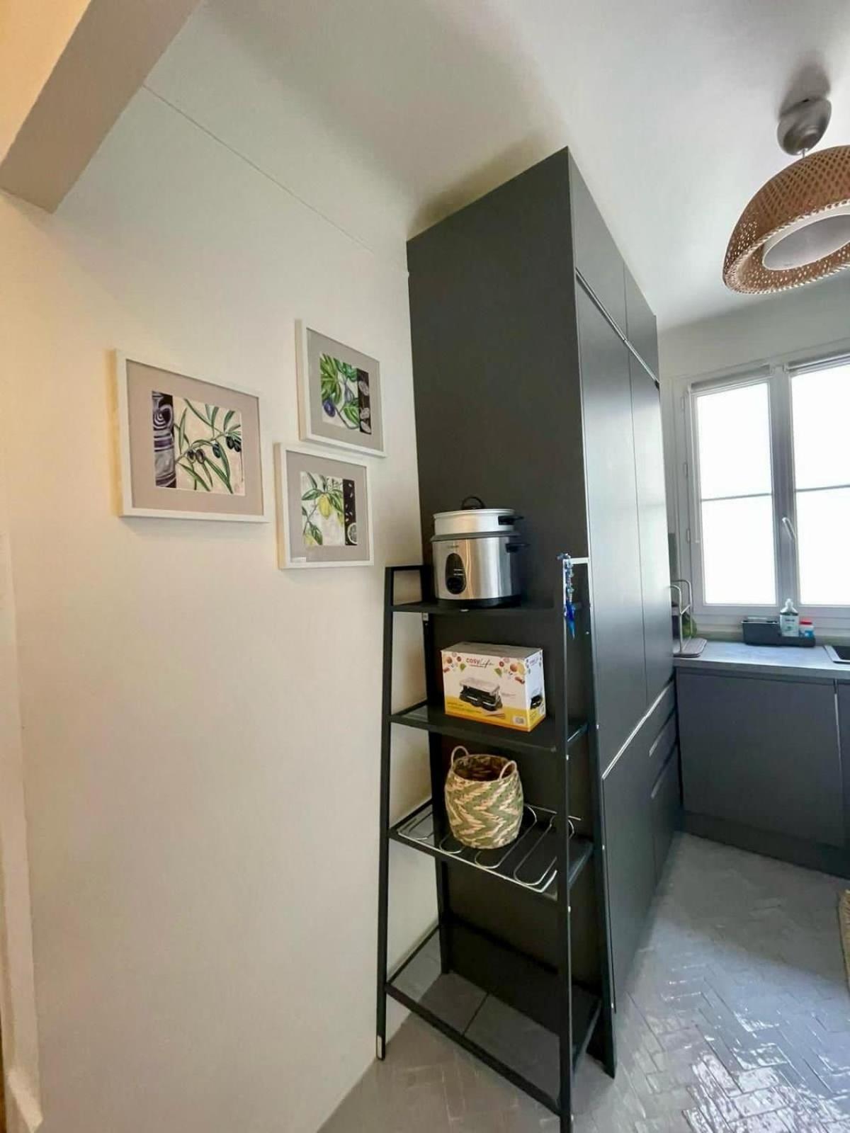 Air Conditioning - Metro 14 - Charming Traditional Style And Modern Access 10 Mn Away From Center Of Paris Clichy Eksteriør billede
