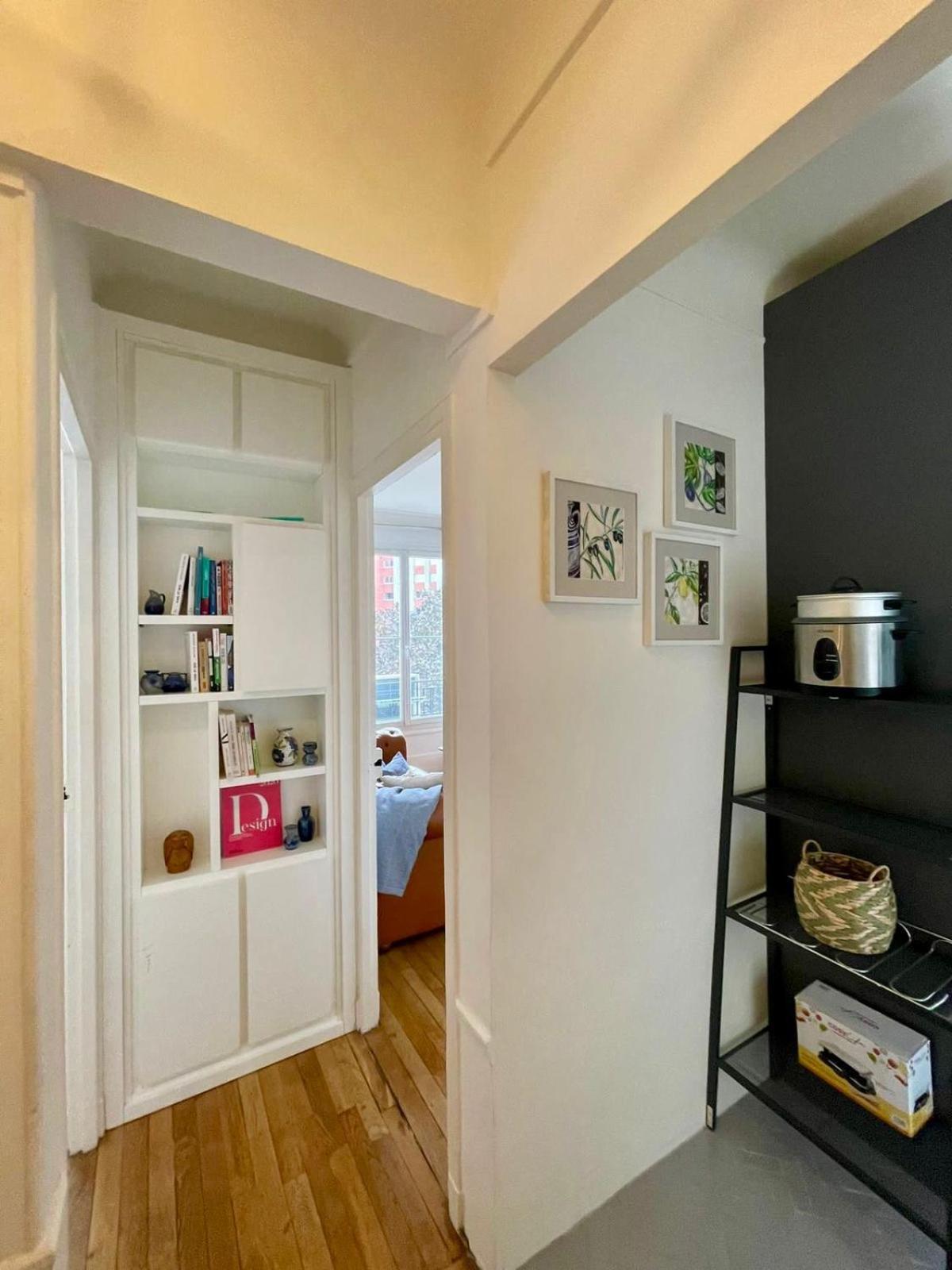 Air Conditioning - Metro 14 - Charming Traditional Style And Modern Access 10 Mn Away From Center Of Paris Clichy Eksteriør billede
